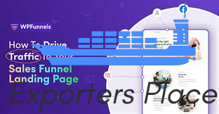 How do marketers drive traffic to landing pages?